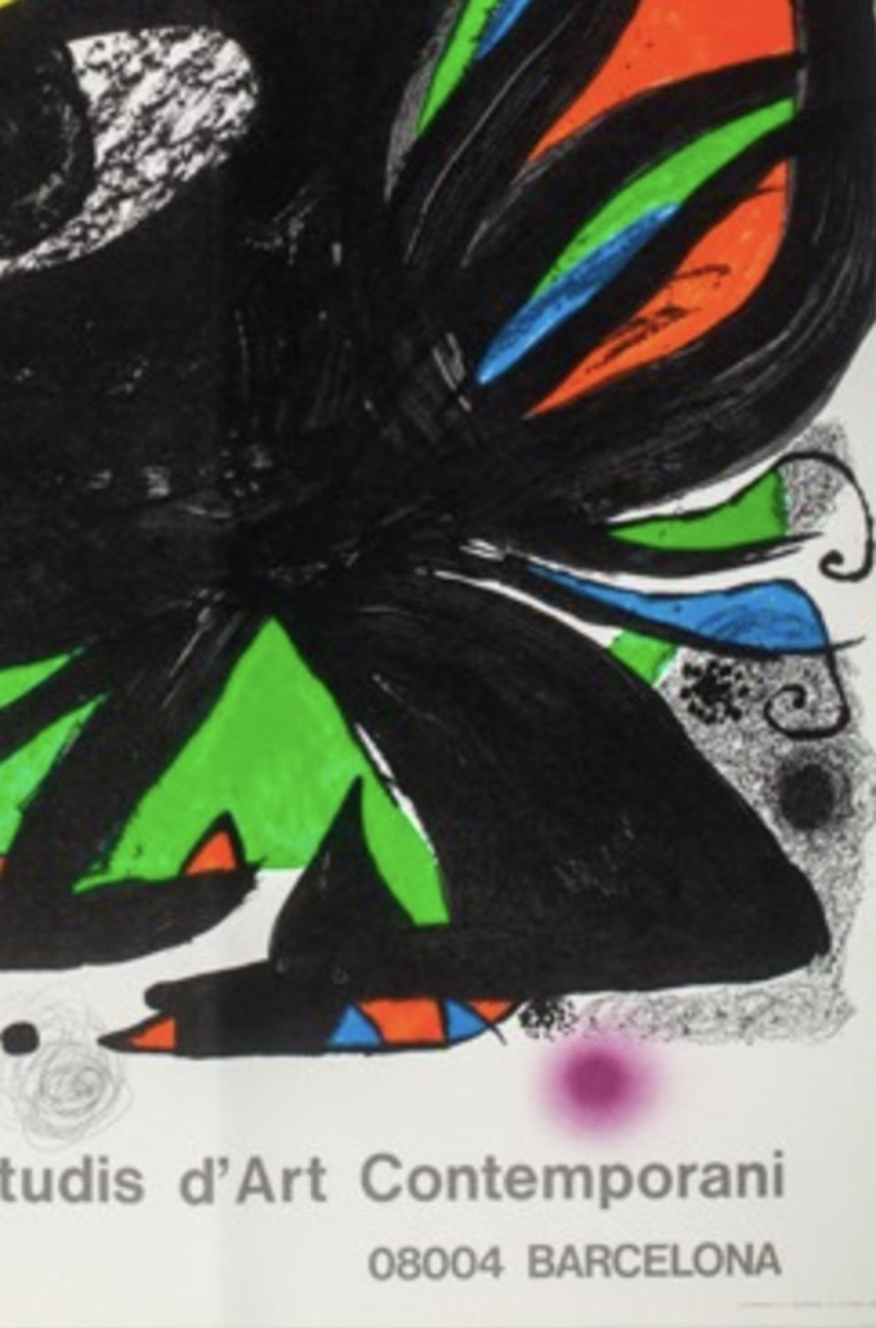Joan Miro 1976 Lithograph - Image 4 of 5