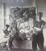 Hans Namuth "Elaine de Kooning, Willem de Kooning, East Hampton, New York, 1953" Print