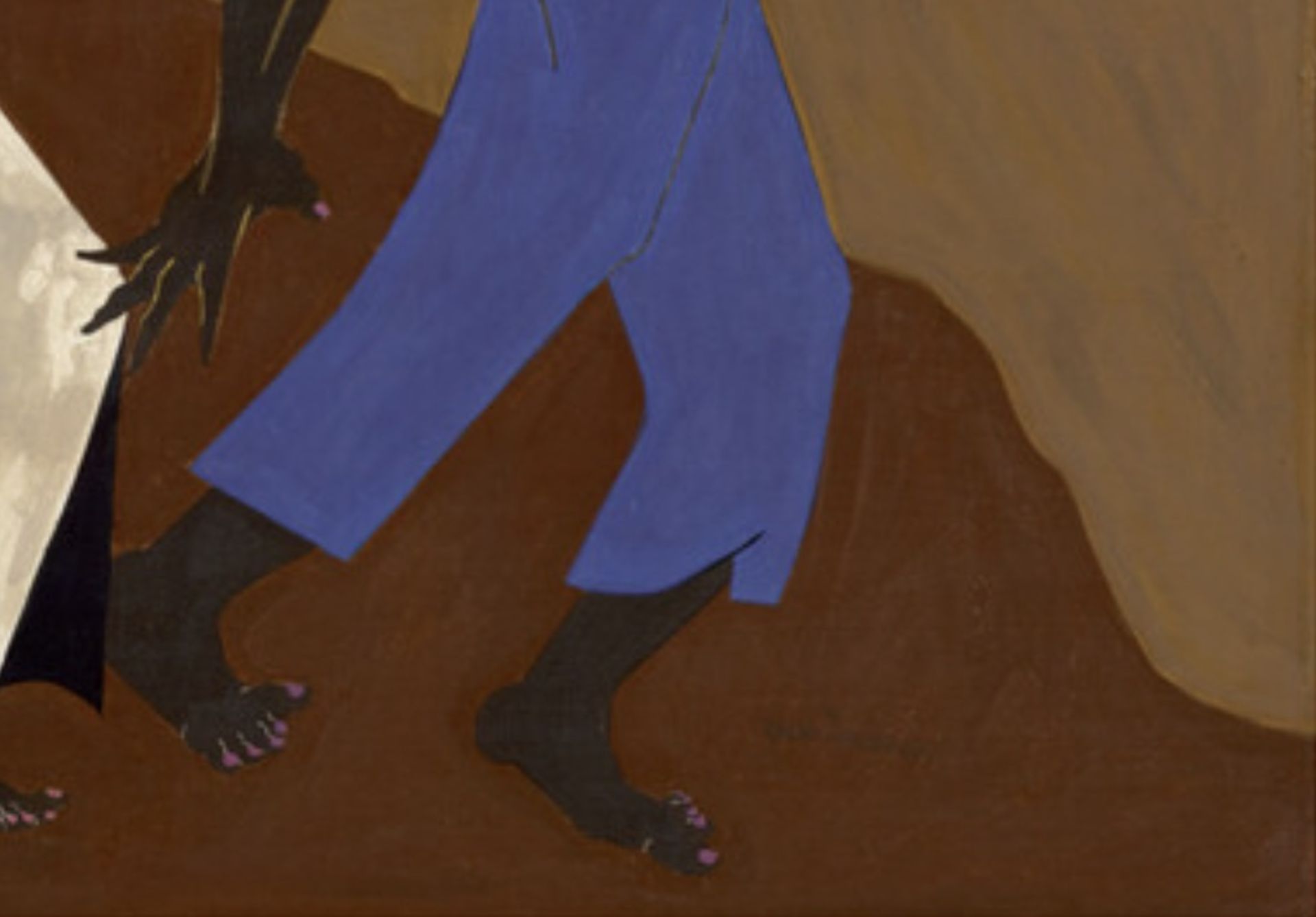 Jacob Lawrence "Forward, 1967" Offset Lithograph - Image 2 of 5