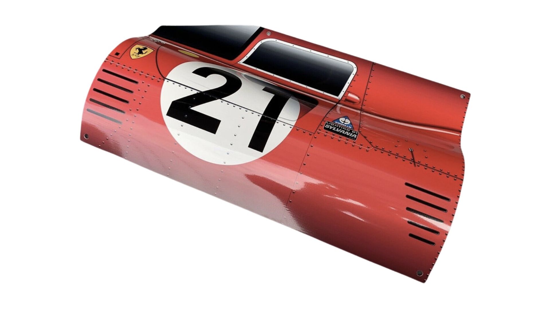 Ferrari P4 Le Mans Aluminum Garage Wall Display - Bild 4 aus 12