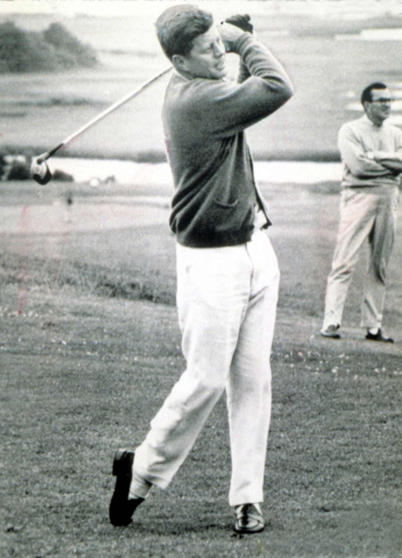 John F. Kennedy "Golfing" Photo Print