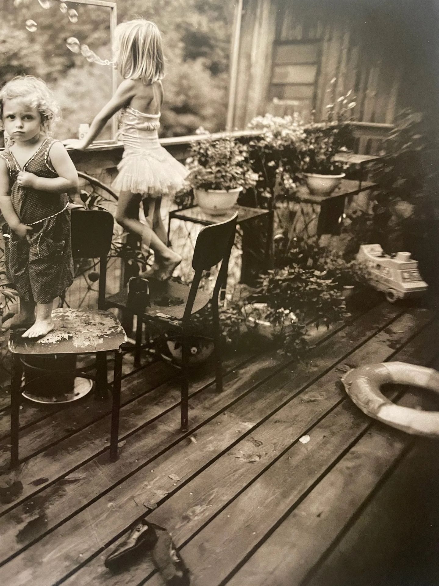Sally Mann Signed "Blowing Bubbles, 1987" Print - Image 3 of 5