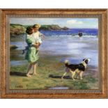 Edward Potthast "Summer Pleasures" Oil Painting