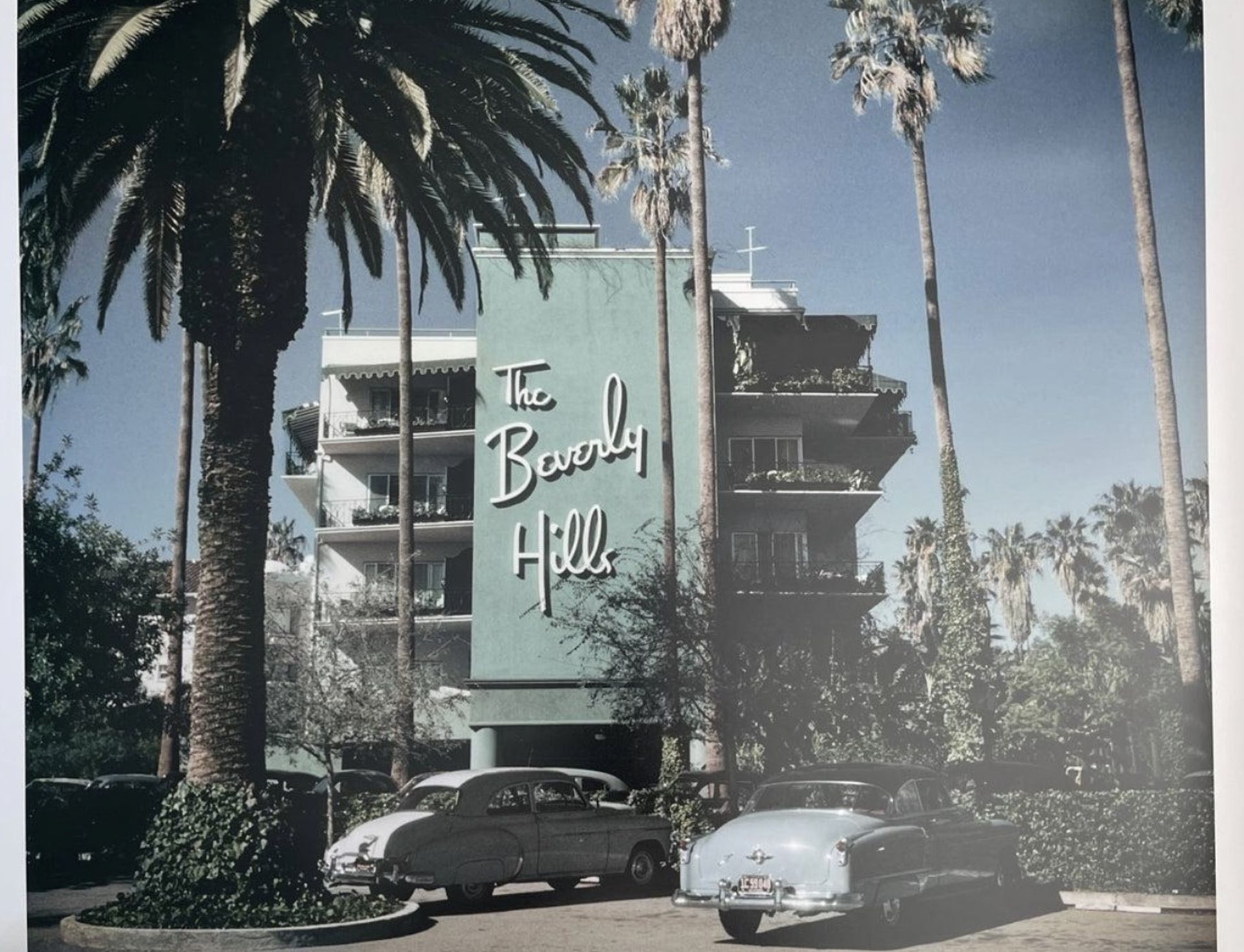 Slim Aarons "Beverly Hills Hotel, 1957" C Print - Image 3 of 4