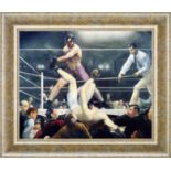 George Wesley Bellows "Dempsey and Firpo" Painting