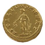Roman "Aemilian and Apollo" Gold Aureus 253AD Coin