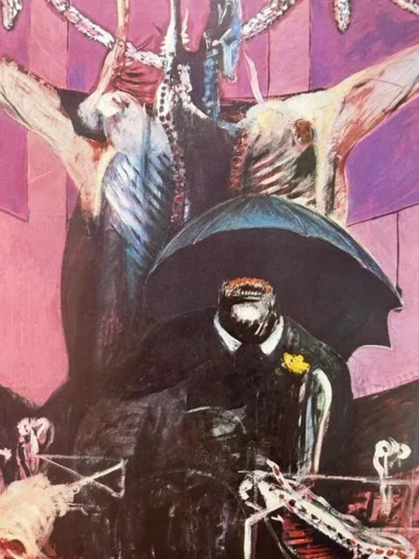 Francis Bacon "Pink Crucifiction" Print - Bild 2 aus 6