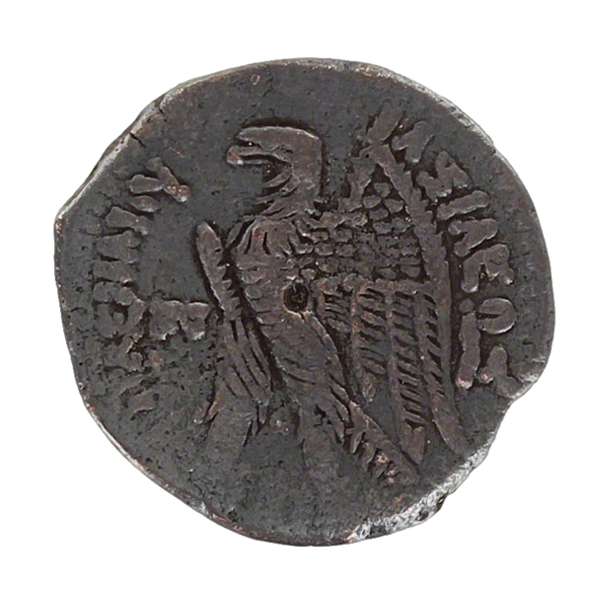 Cleopatra I, Isis AE, 204 BC Coin - Image 2 of 2