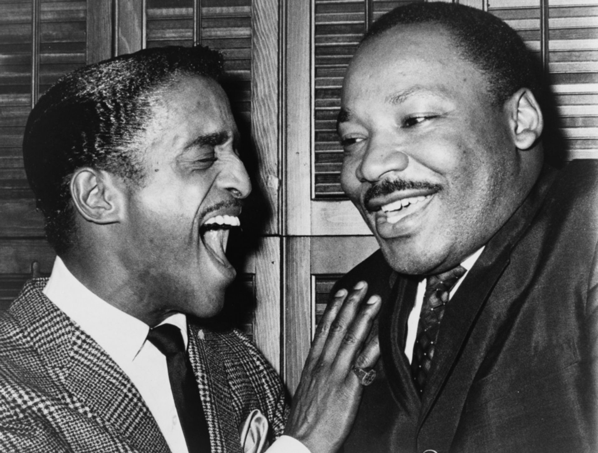 Martin Luther King Jr and Sammy Davis Jr, "1965" Print