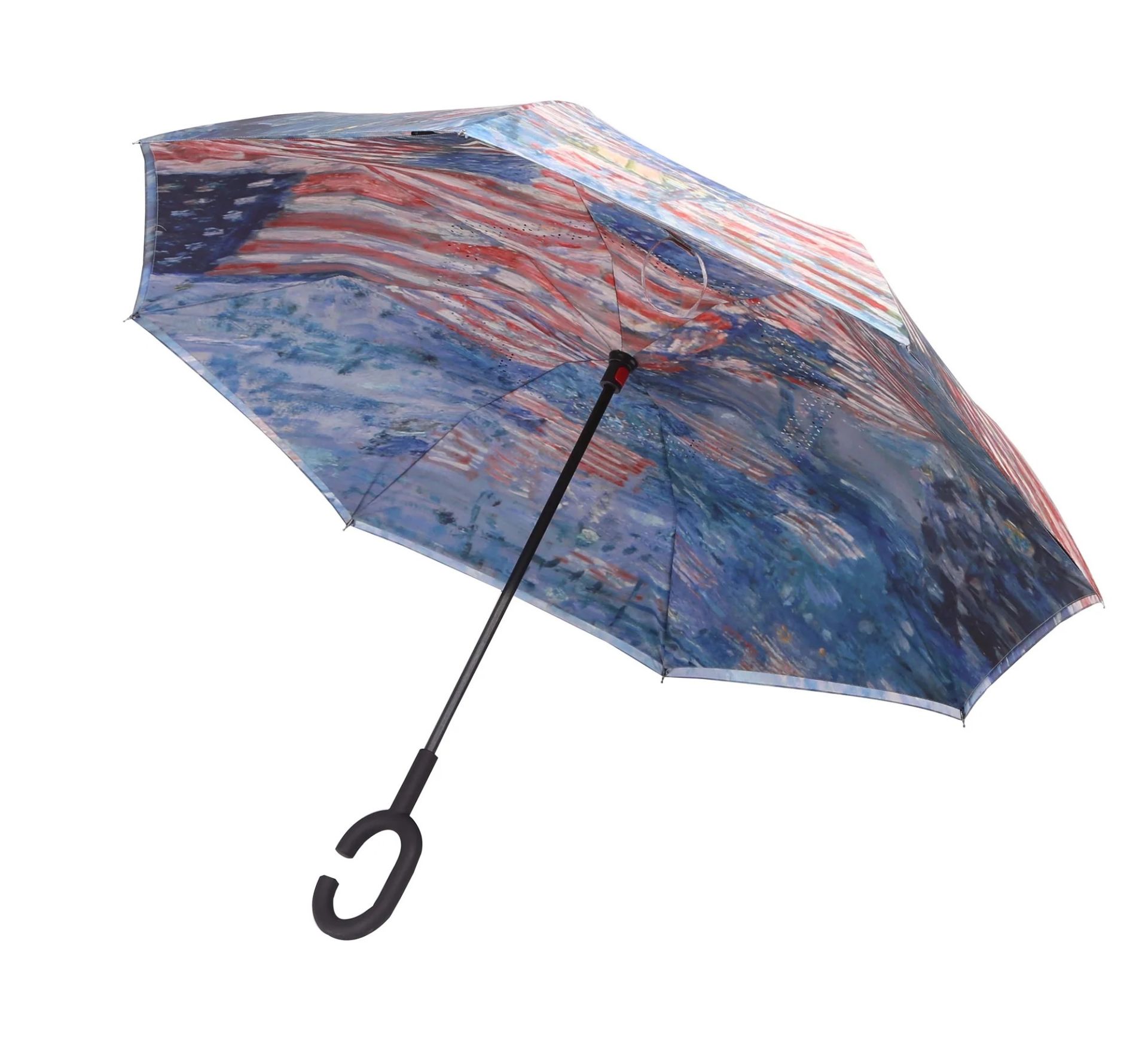 Childe Hassam "The Avenue in the Rain" Umbrella