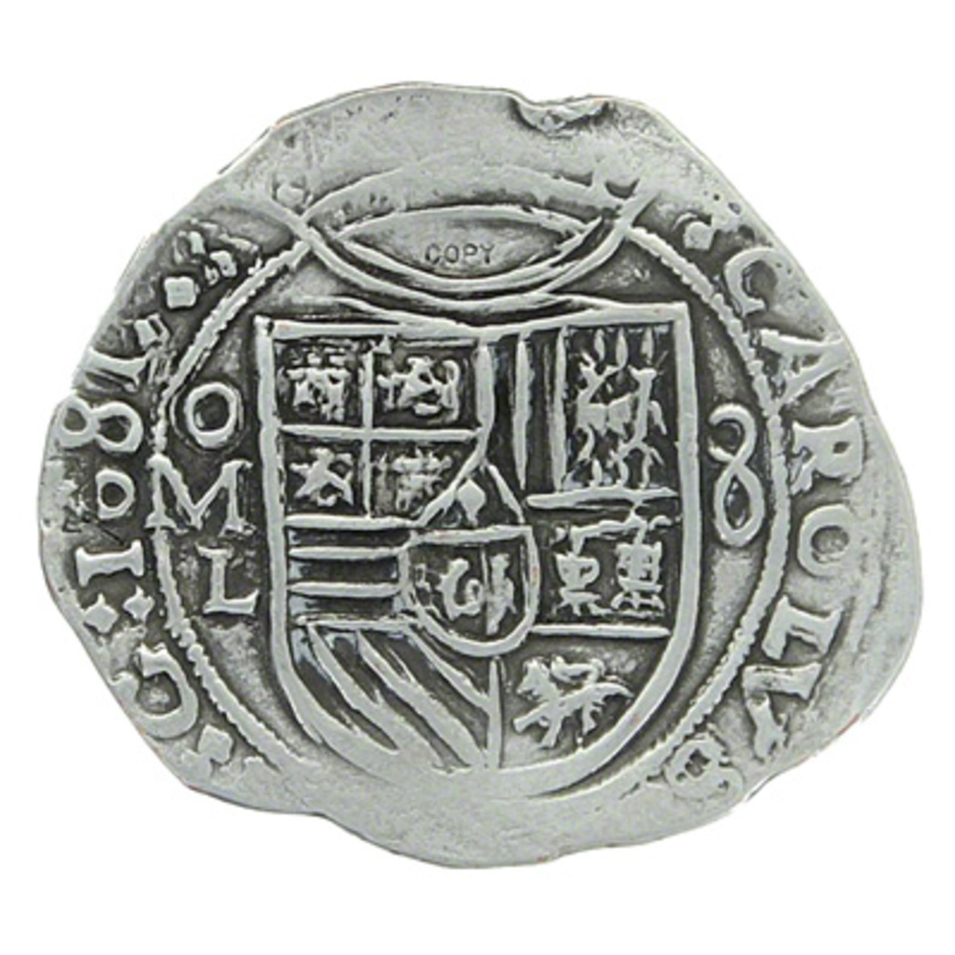 Spanish Cob/Eight Reales, 1681 Coin - Image 2 of 2