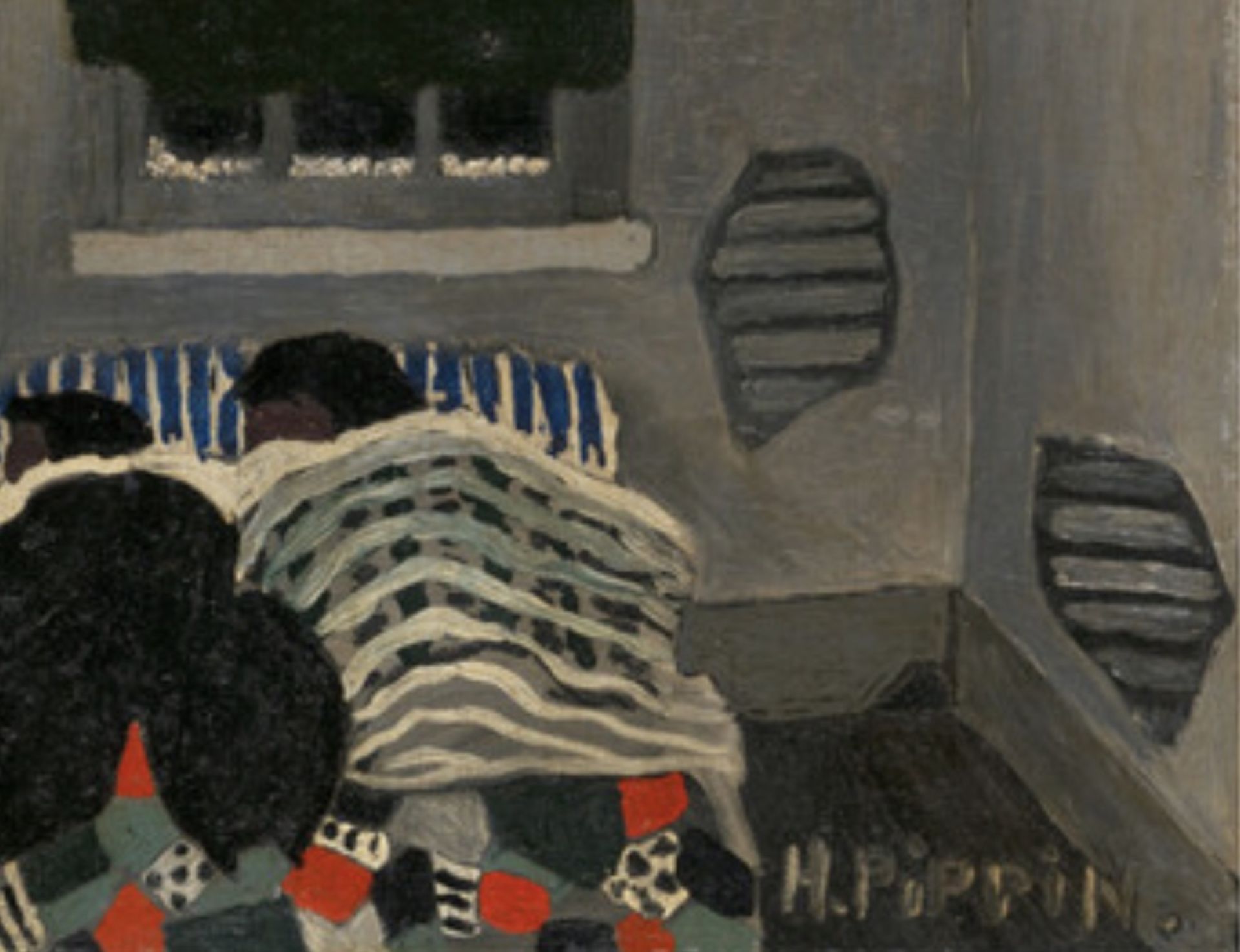 Horace Pippin "Asleep, 1943" Offset Lithograph - Image 2 of 5