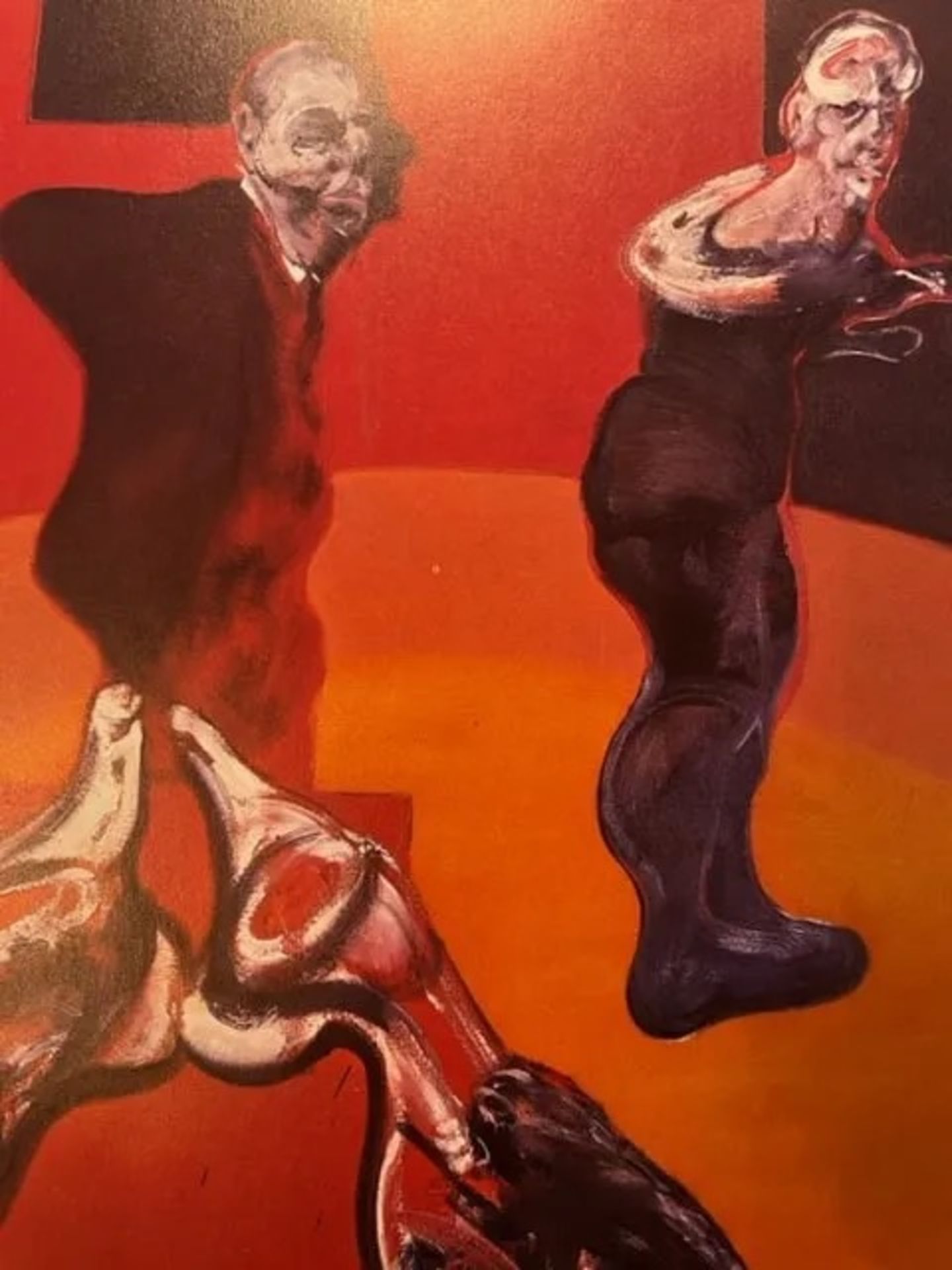 Francis Bacon "Three Studies for a Crucifixion" Print - Image 4 of 6