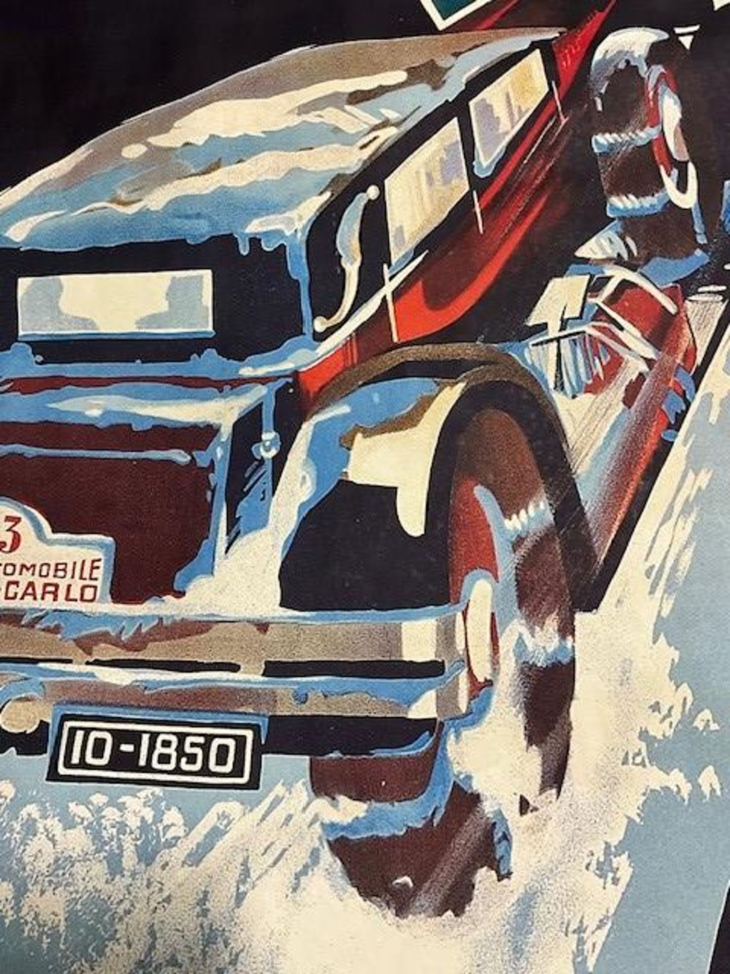 Rallye monte Carlo Automobile Poster - Bild 6 aus 10