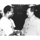 Kwame Nkrumah "With Mao Zedong, Beiking, 1962" Photo Print