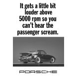 Porsche 911 Advertisement