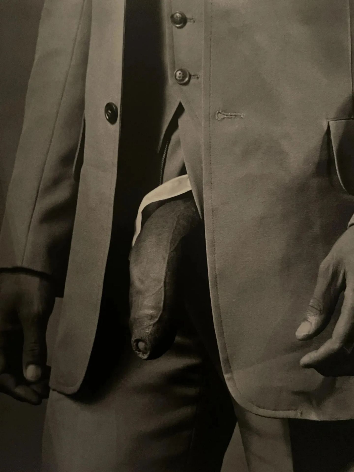 Robert Mapplethorpe "Man in Polyester Suit, 1980s" Print - Image 2 of 5