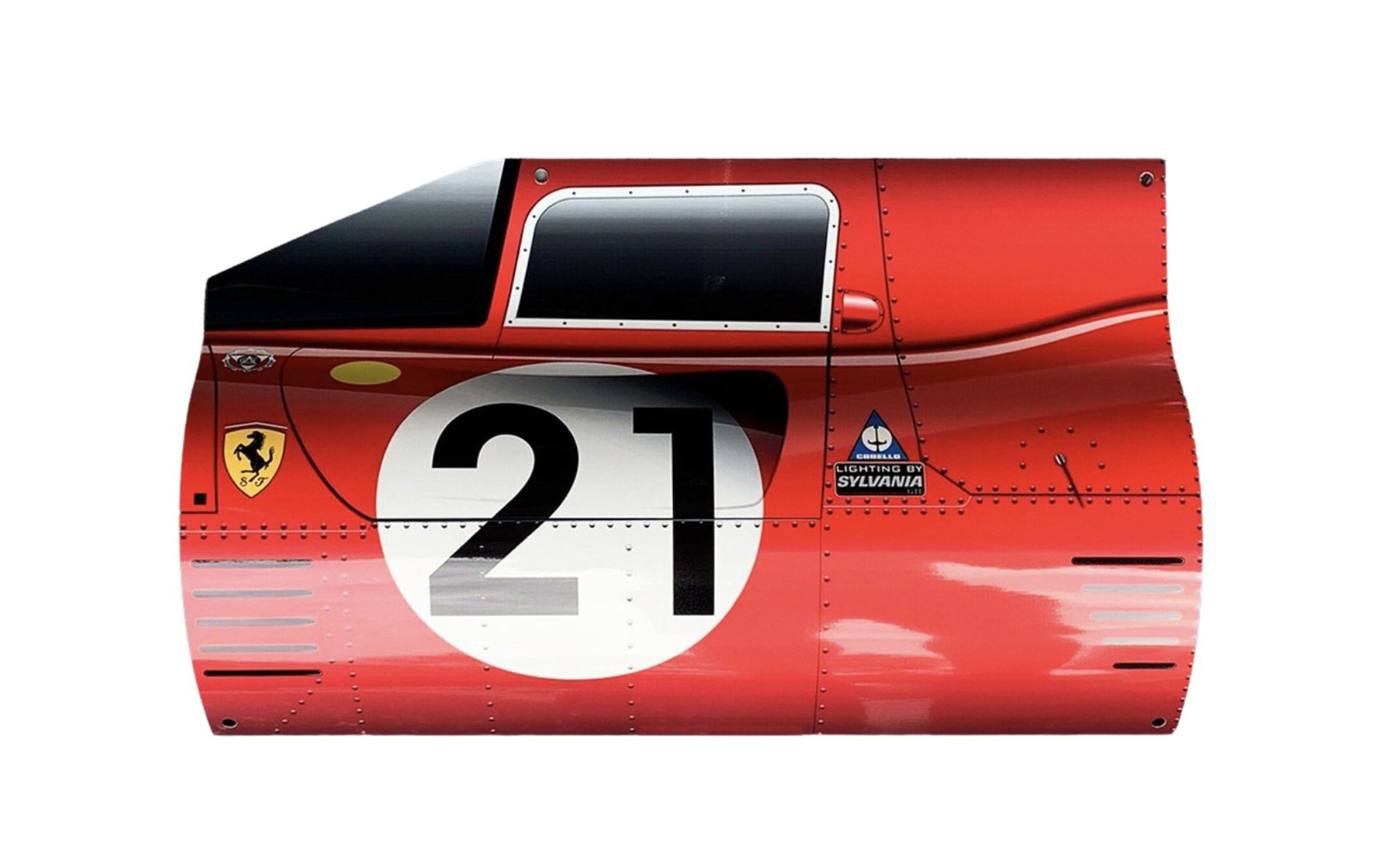 Ferrari P4 Le Mans Aluminum Garage Wall Display - Bild 7 aus 12