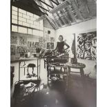 Hans Namuth "Lee Krasner, Easy Hampton, New York, 1962" Print