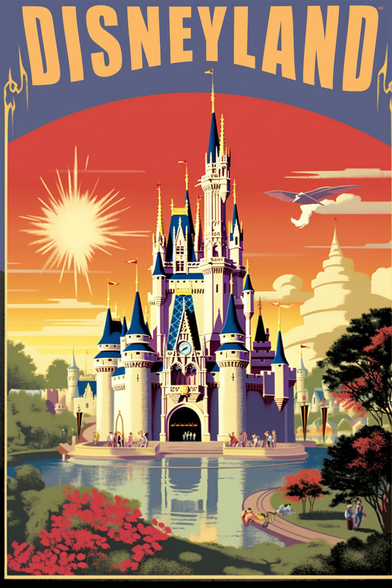 Disneyland Travel Poster