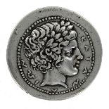 Katane, Sicily, Tetradrachm 413 BC Coin
