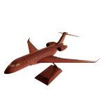 Bombardier Global 8500 Wooden Scale Display Model