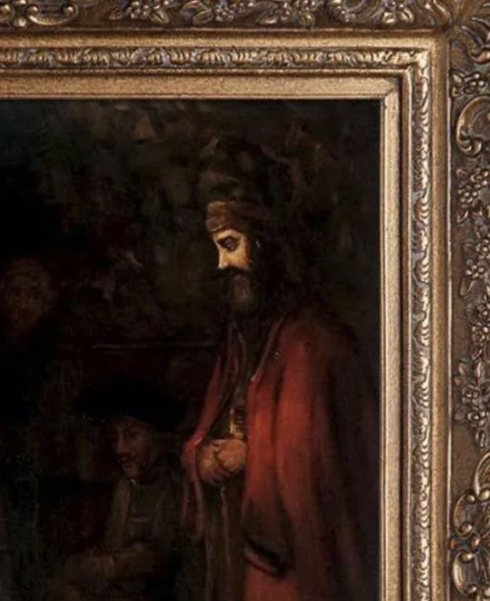 Rembrandt "Return of the Prodigal Son" Oil Painting - Bild 3 aus 5