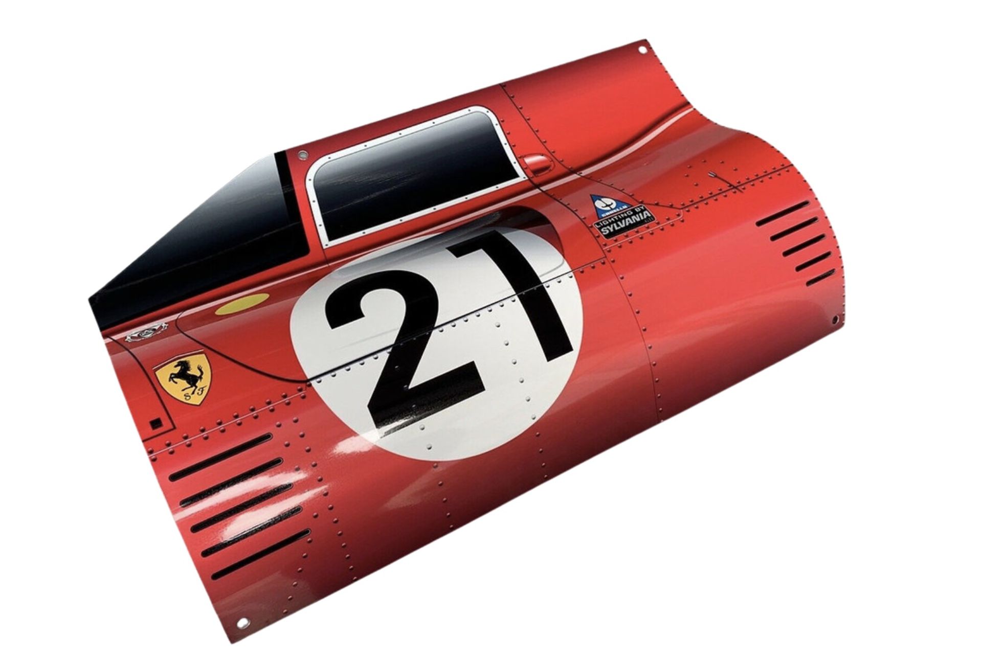 Ferrari P4 Le Mans Aluminum Garage Wall Display - Bild 8 aus 12