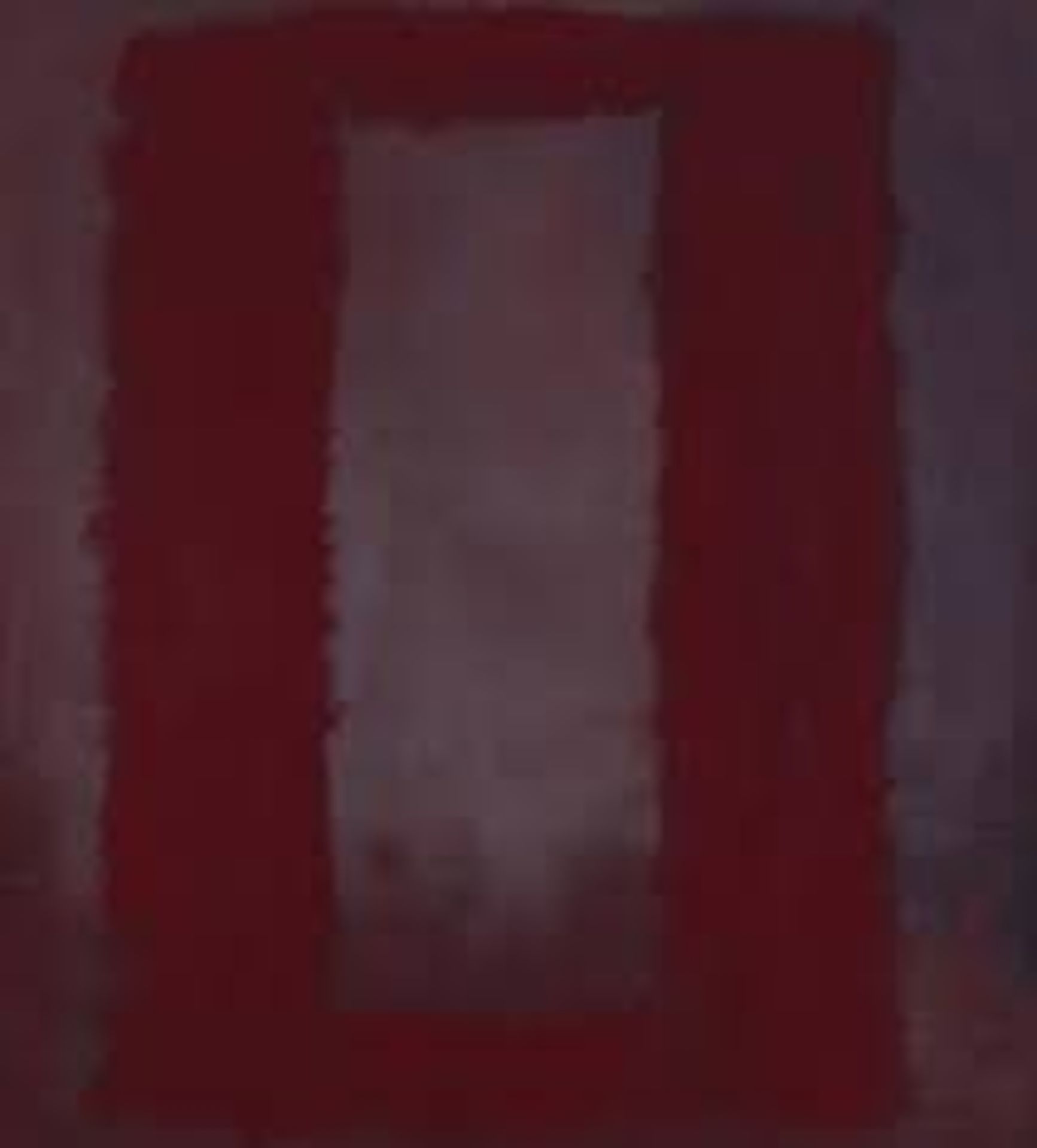 Mark Rothko "Red, Maroon, 1959" Offset Lithograph