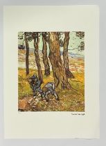 After Vincent Van Gogh Hand Numbered Lithograph Prinrt