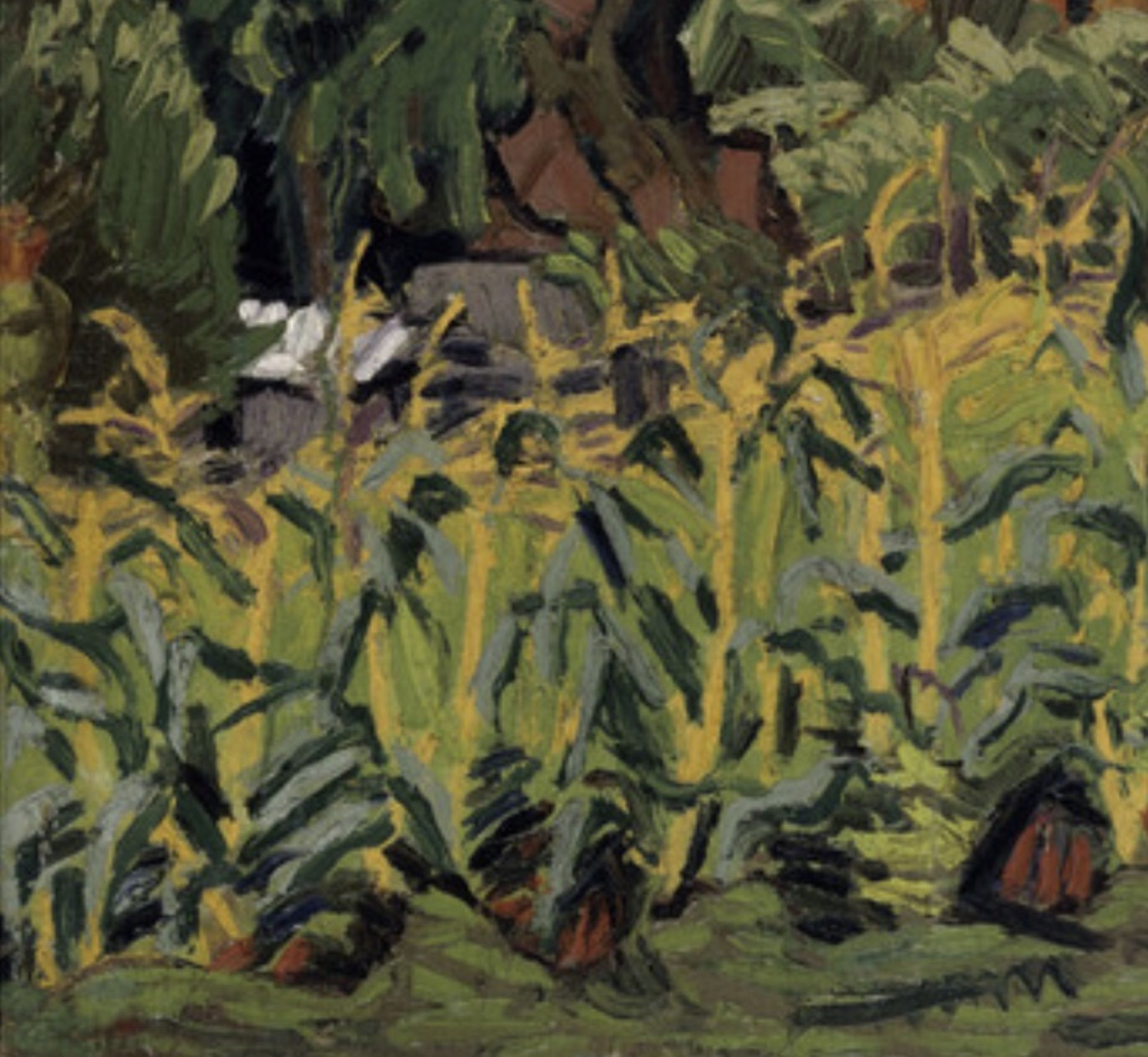 Stuart Davis "Cornfield, USA, 1919" Offset Lithograph - Image 5 of 5