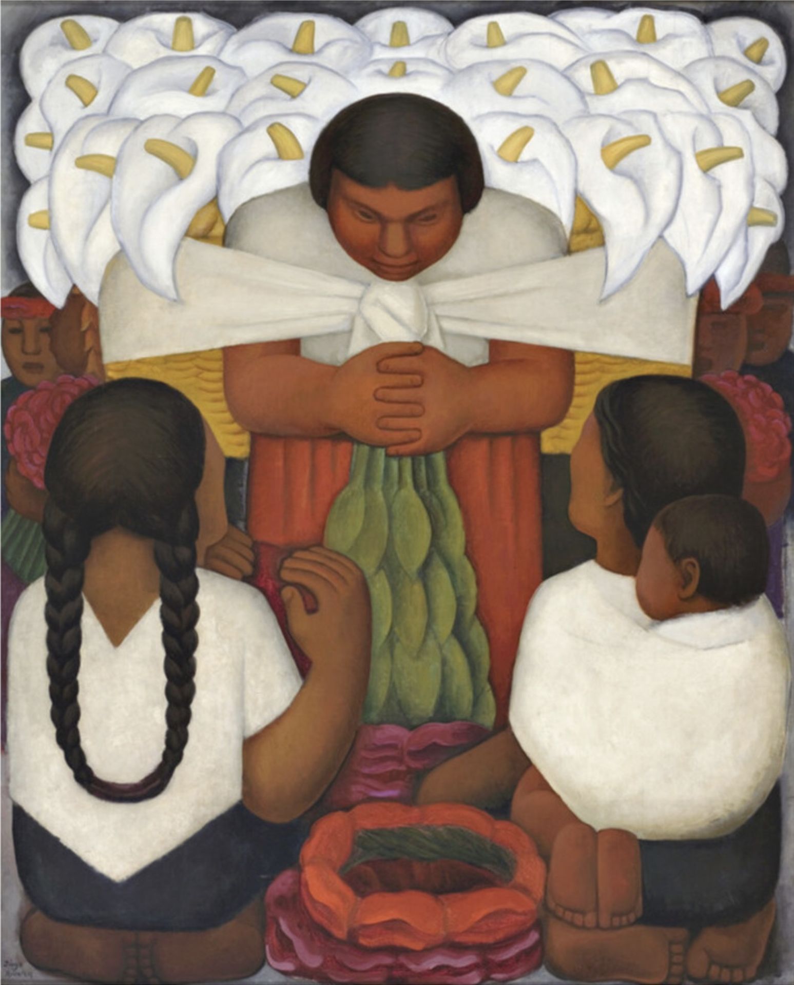 Diego Rivera "Flower Day, 1925" Print