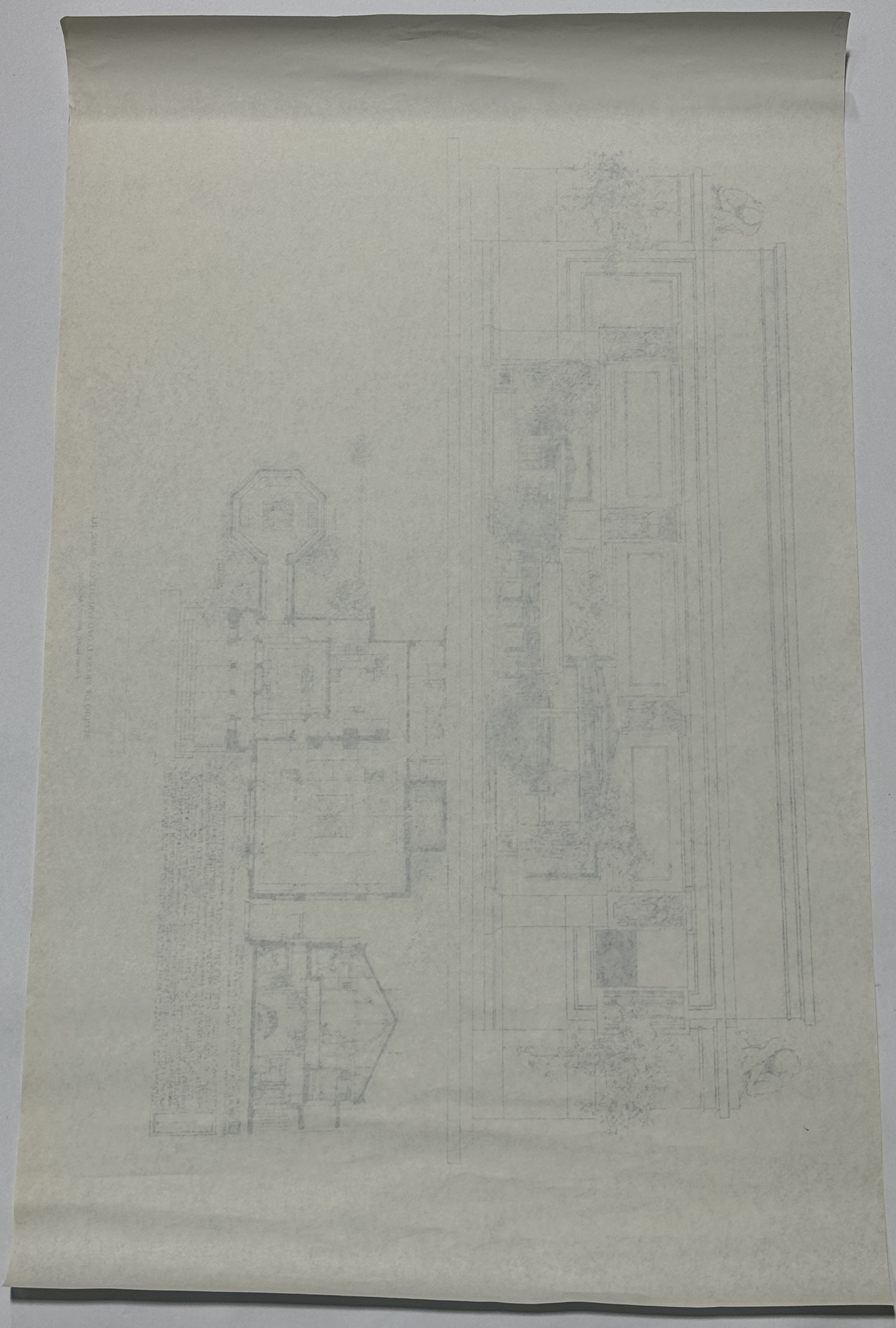 Studio of Frank Llyod Wright blueprint - Image 2 of 2