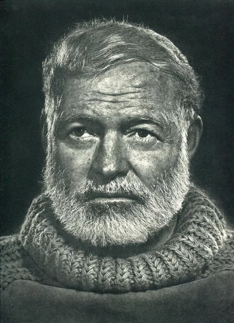 Yousuf Karsh - Ernest Hemingway