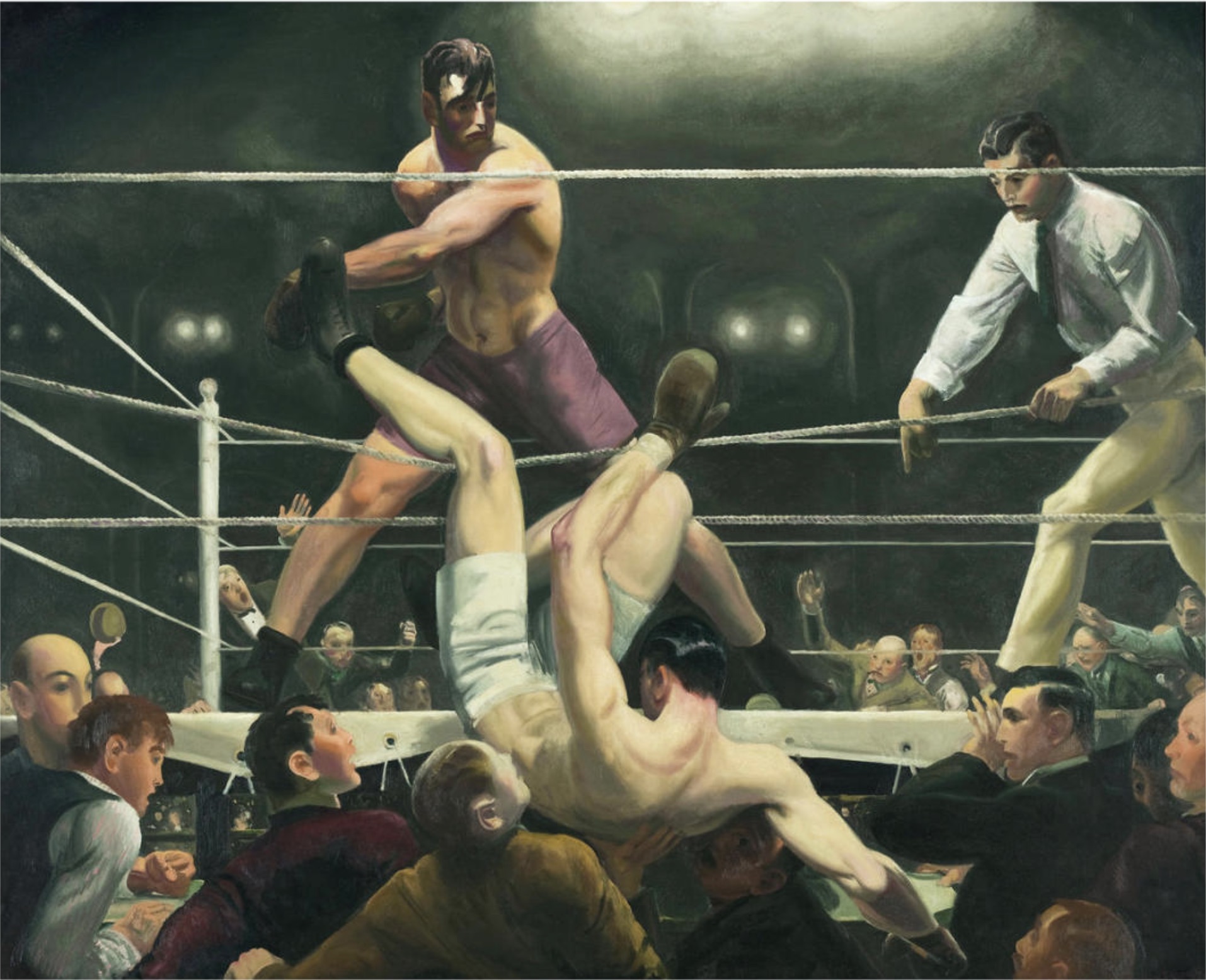 George Bellows "Dempsey and Firpo, 1924" Print