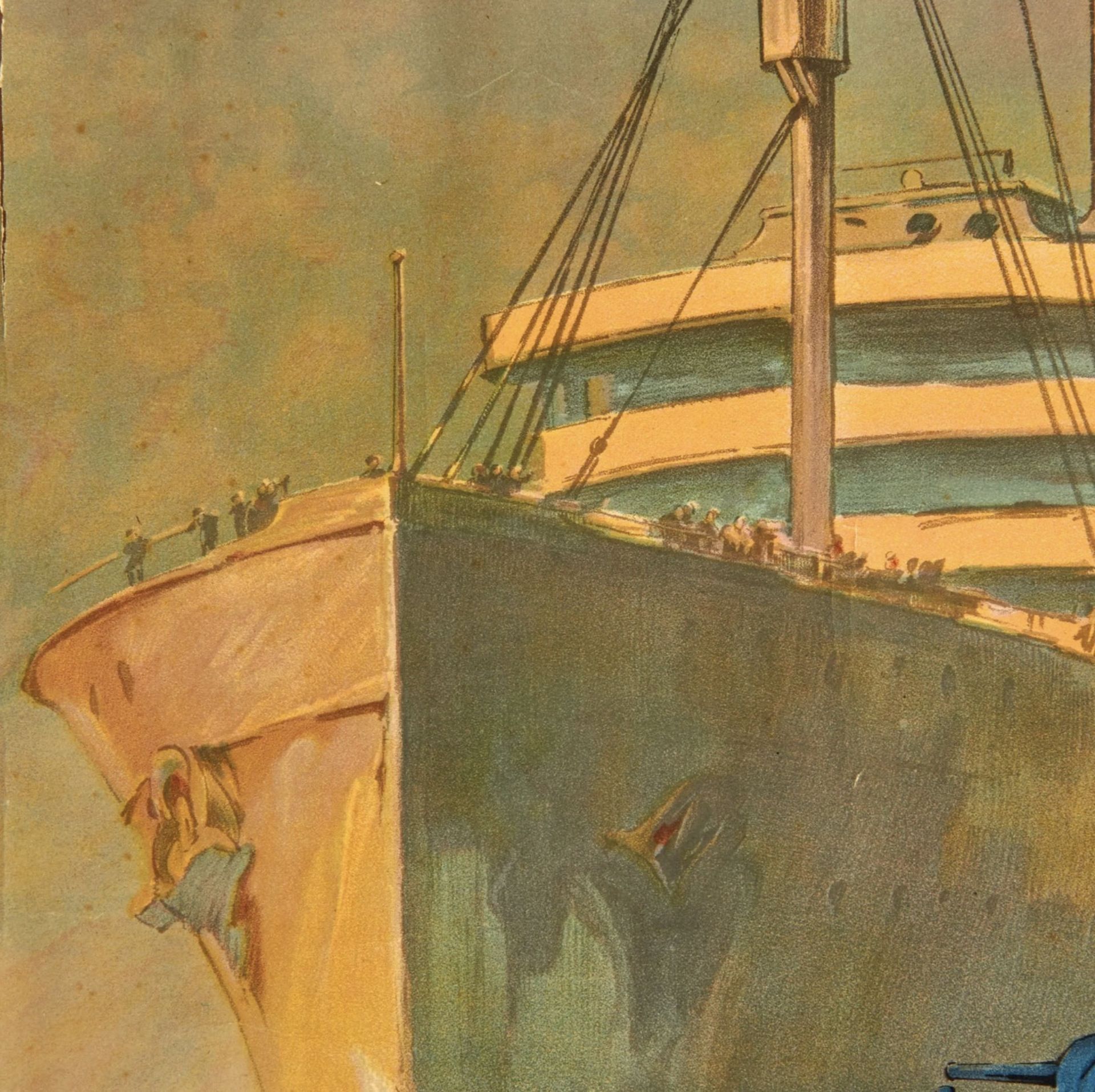 World War I "They Kept the Sea Lanes Open" Poster - Bild 7 aus 9