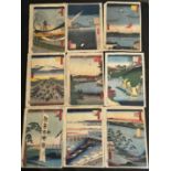 Japanese prints Lot of 11