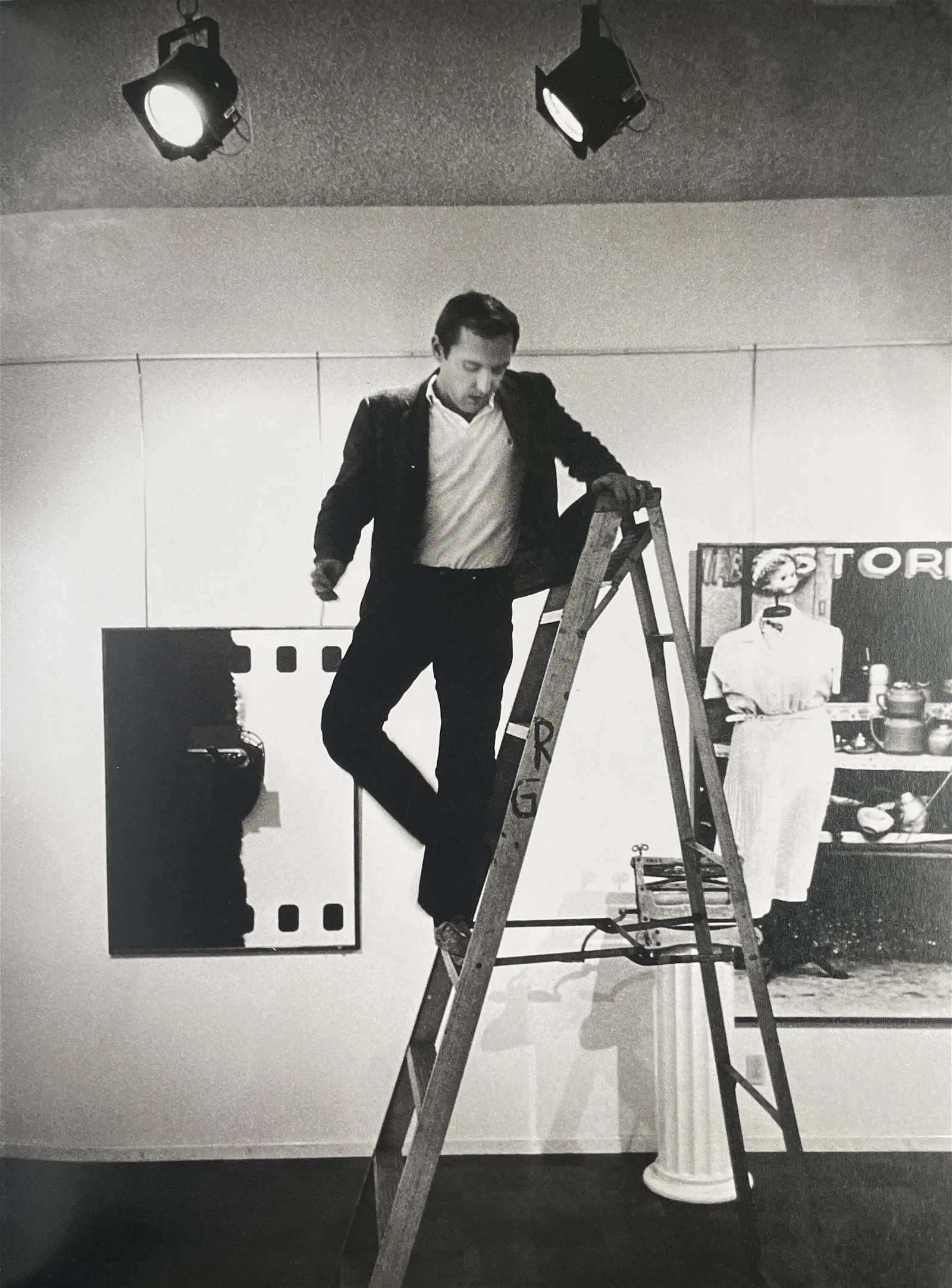Dennis Hopper "William Claxton, David Stuart Gallery, 1963" Print