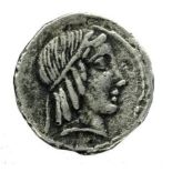 Roman Republic AR Denarius 88 BC Caius Marcius Censorinus