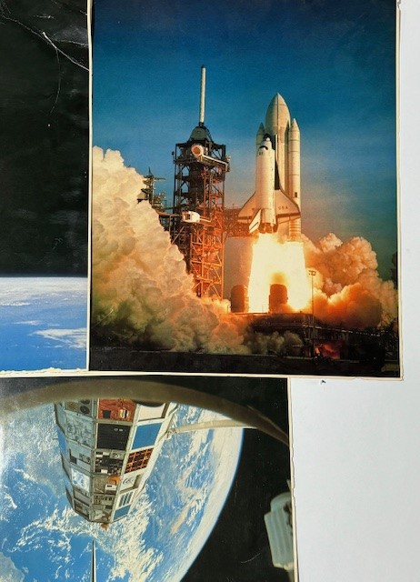 GROUPING OF 3 NASA SPACE PHOTO-LITHOS - Image 3 of 8