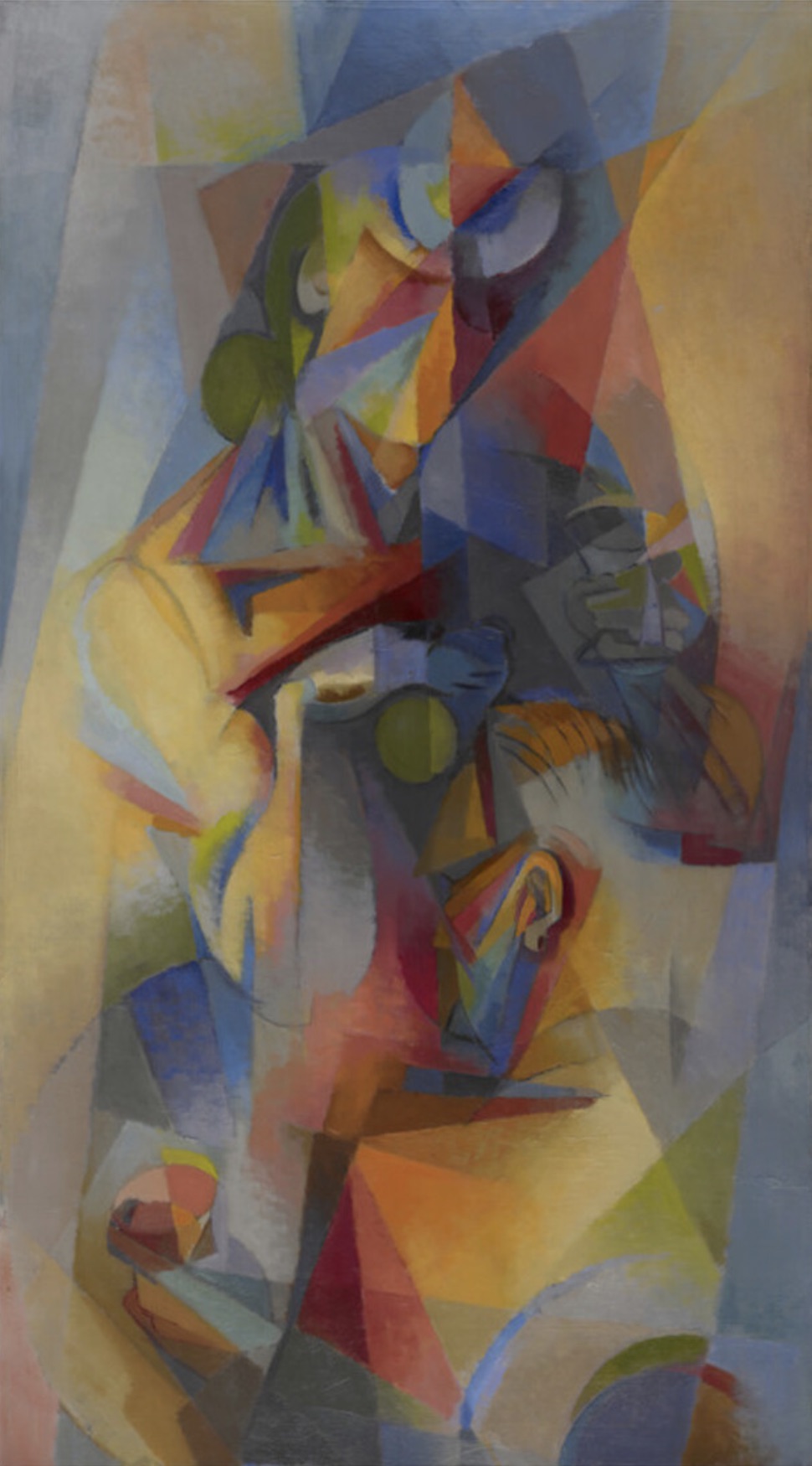 Stanton Macdonald Wright "Au Cafe, 1918" Print