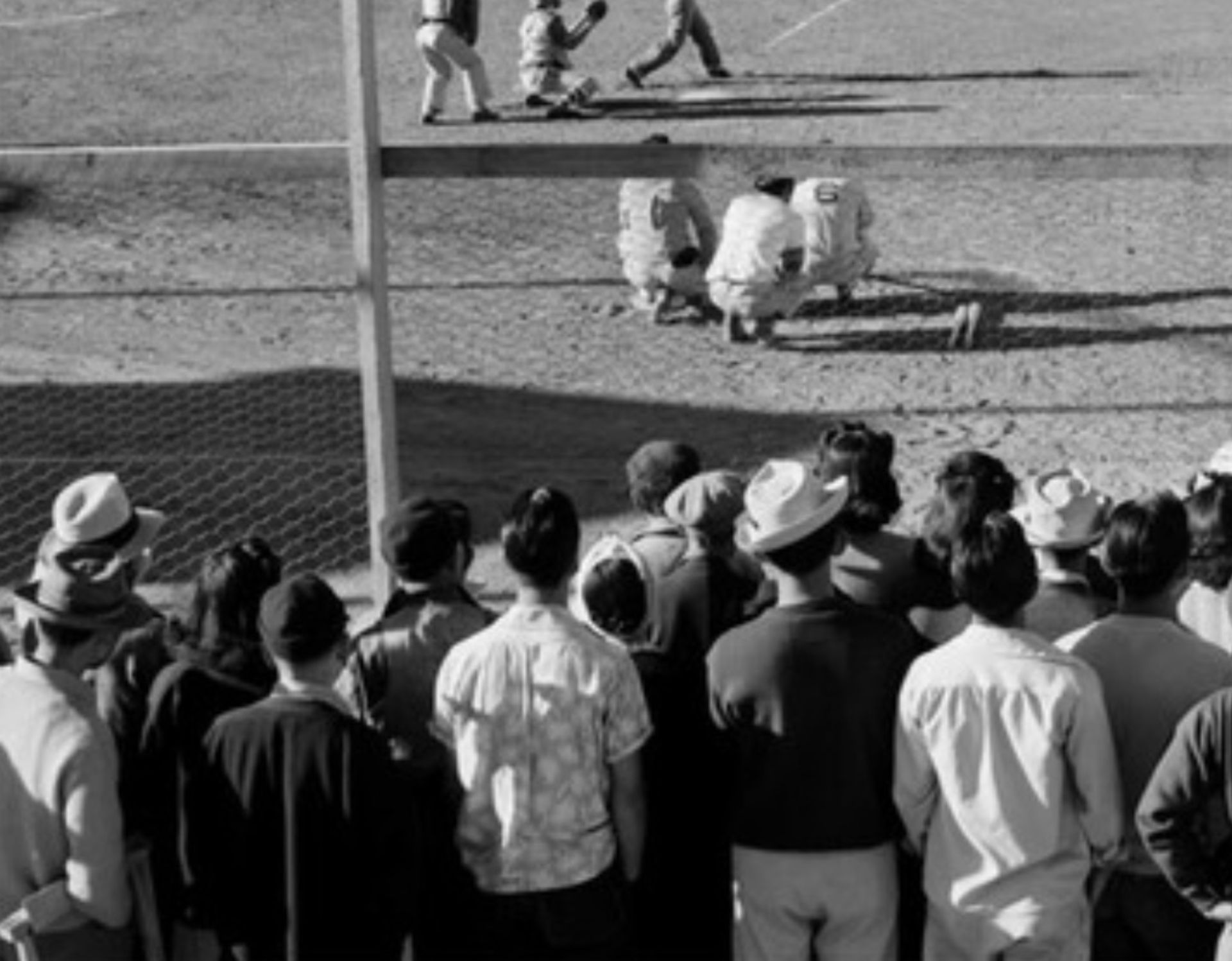 Ansel Adams "Manzanar Baseball, 1943" Print - Bild 4 aus 5