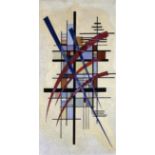Wassily Kandinsky "Zeichen mit Begleitung" Offset Lithograph