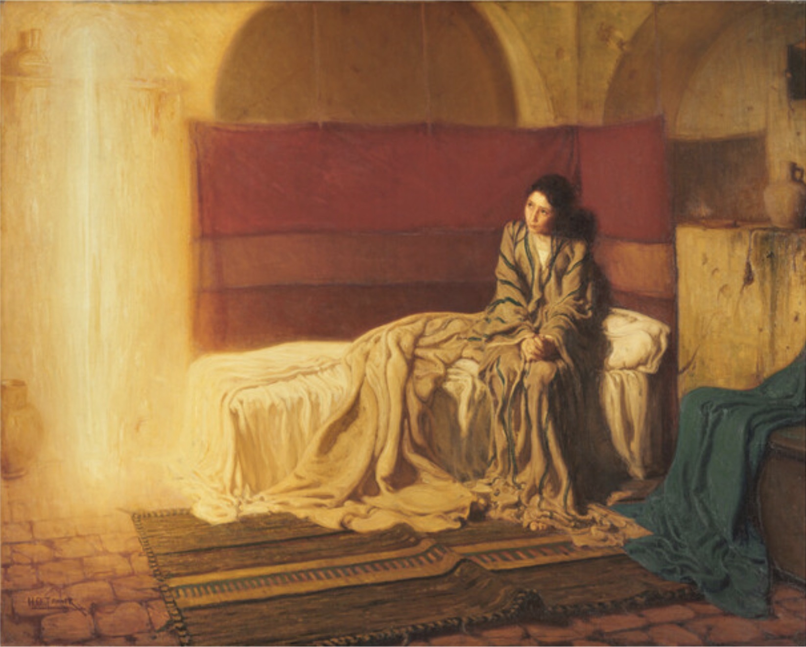 Henry Ossawa Tanner "The Annunciation, 1898" Offset Lithograph