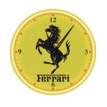 Ferrari Neon Clock Sign