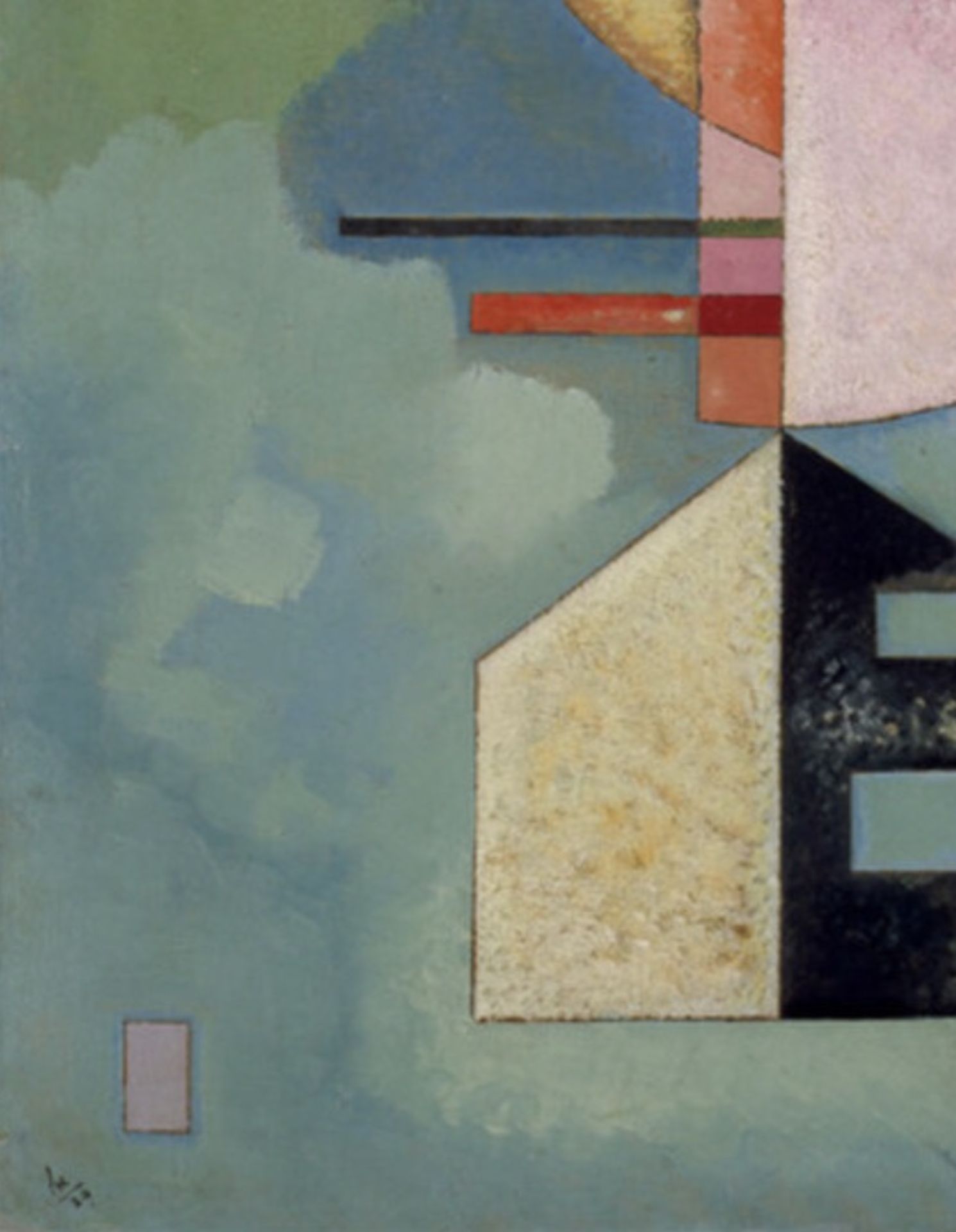 Wassily Kandinsky "Upward, 1929" Offset Lithograph - Bild 5 aus 5