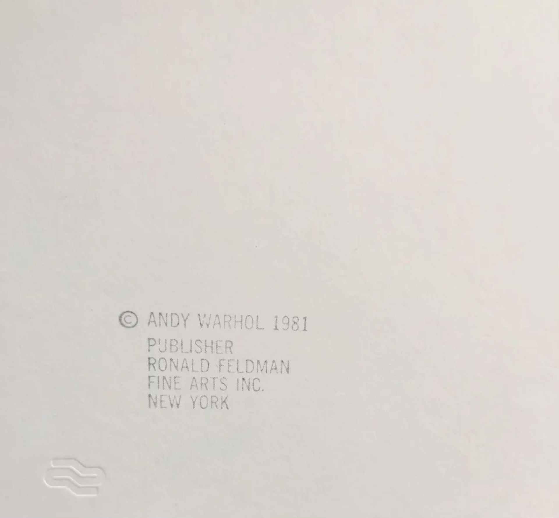 After Andy Warhol Howdy Doody Screenprint (w/blindstamp) - Bild 6 aus 6