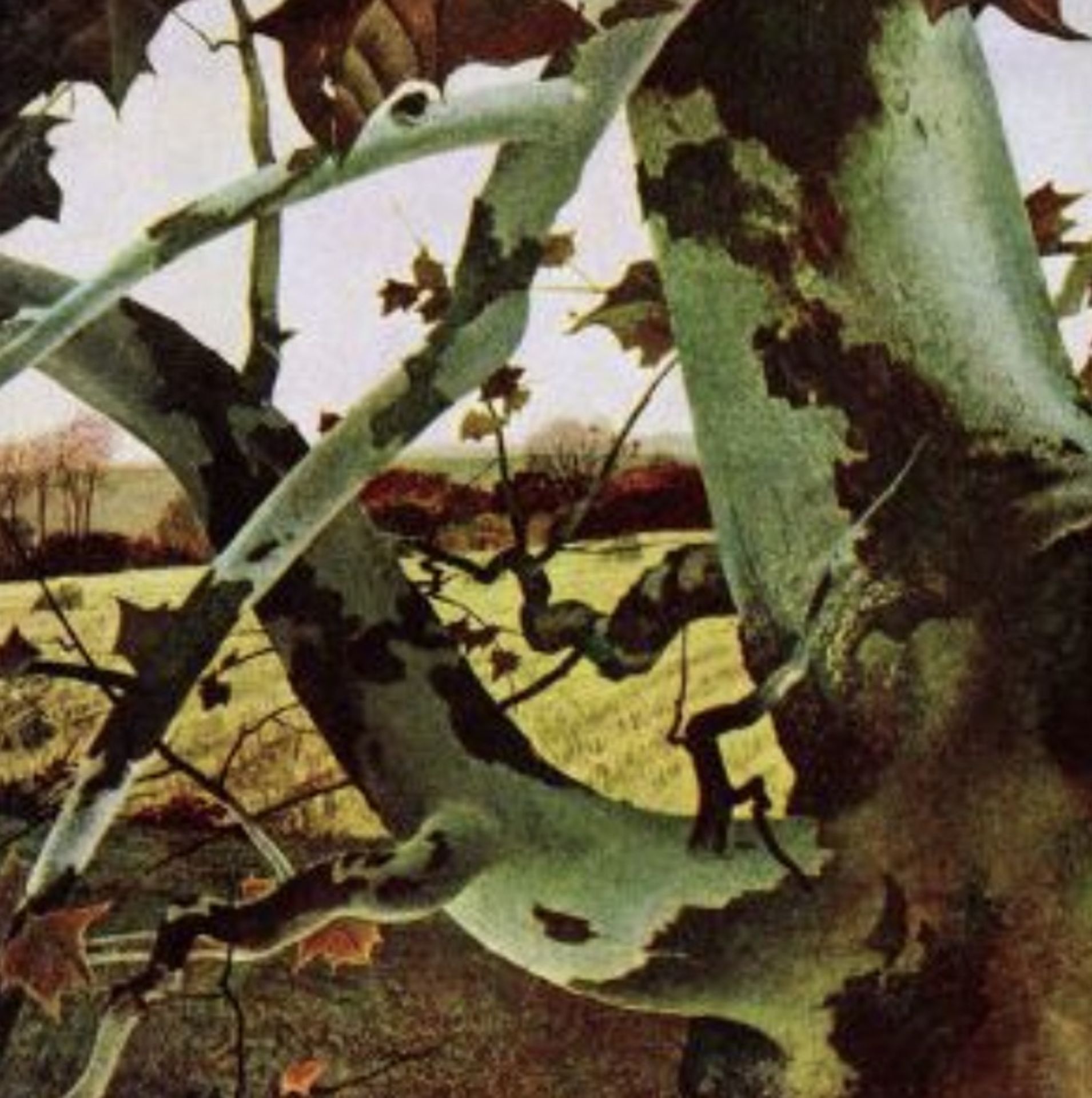 Andrew Wyeth "Sycamore Tree and Hunter, 1943" Print - Bild 2 aus 5