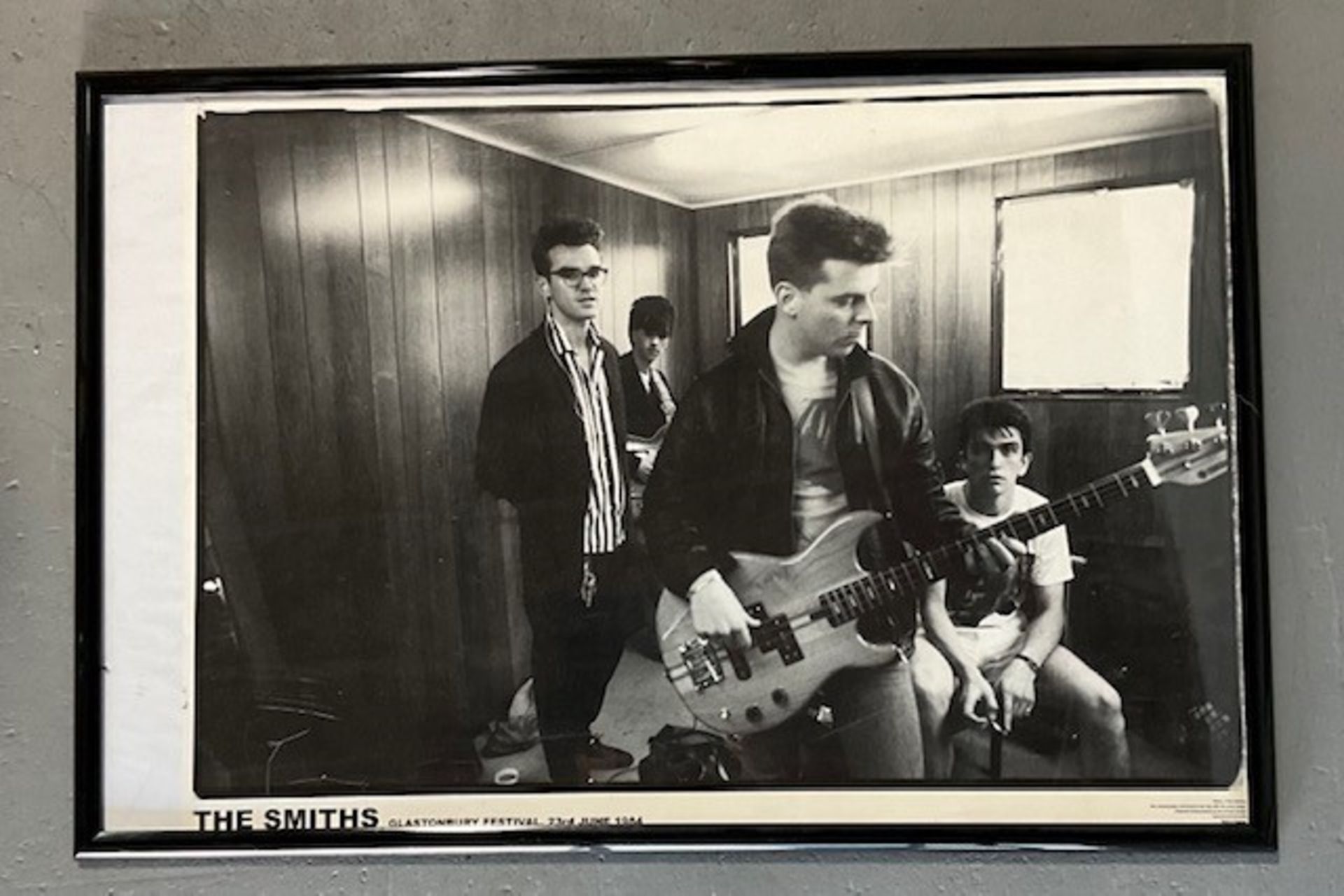 THE SMITHS GLASTONBURY FESTIVAL POSTER - Bild 2 aus 6