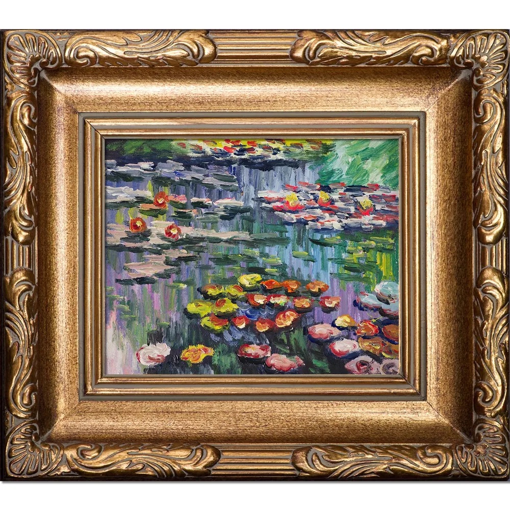 Claude Monet "Water Lilies" Oil Painting, After